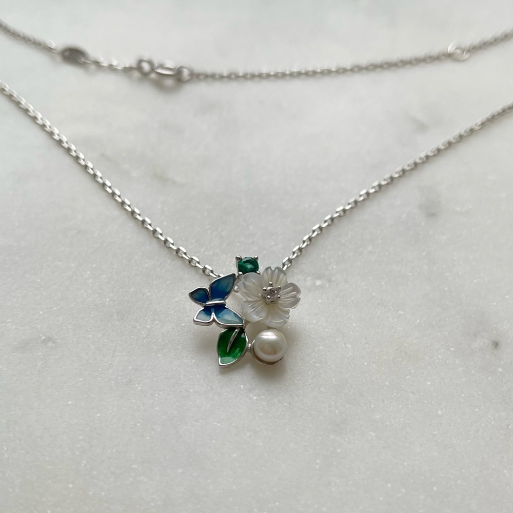 Penelope sterling silver necklace
